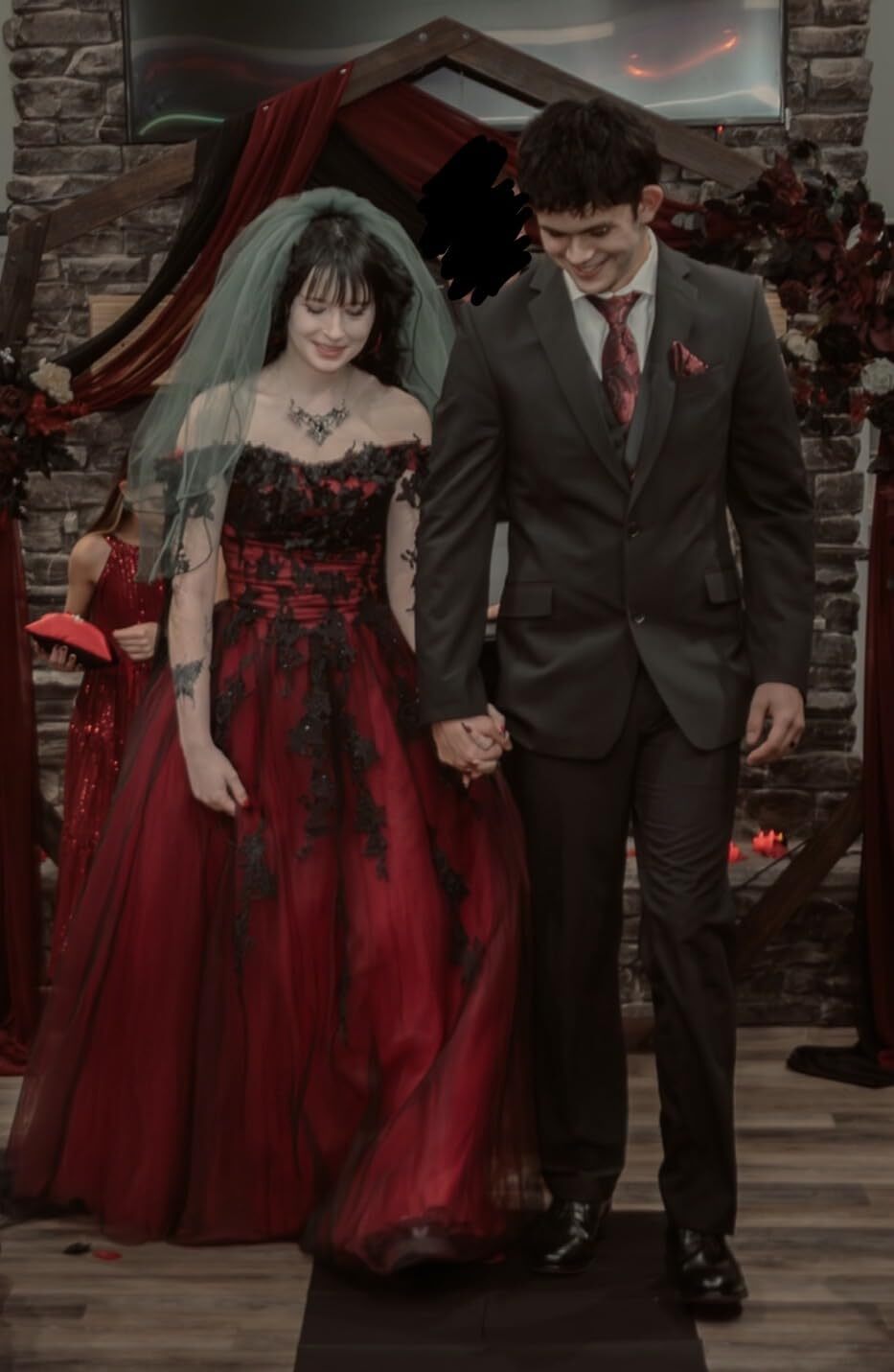 Budget-friendly gothic gown Budget-friendly gothic gown