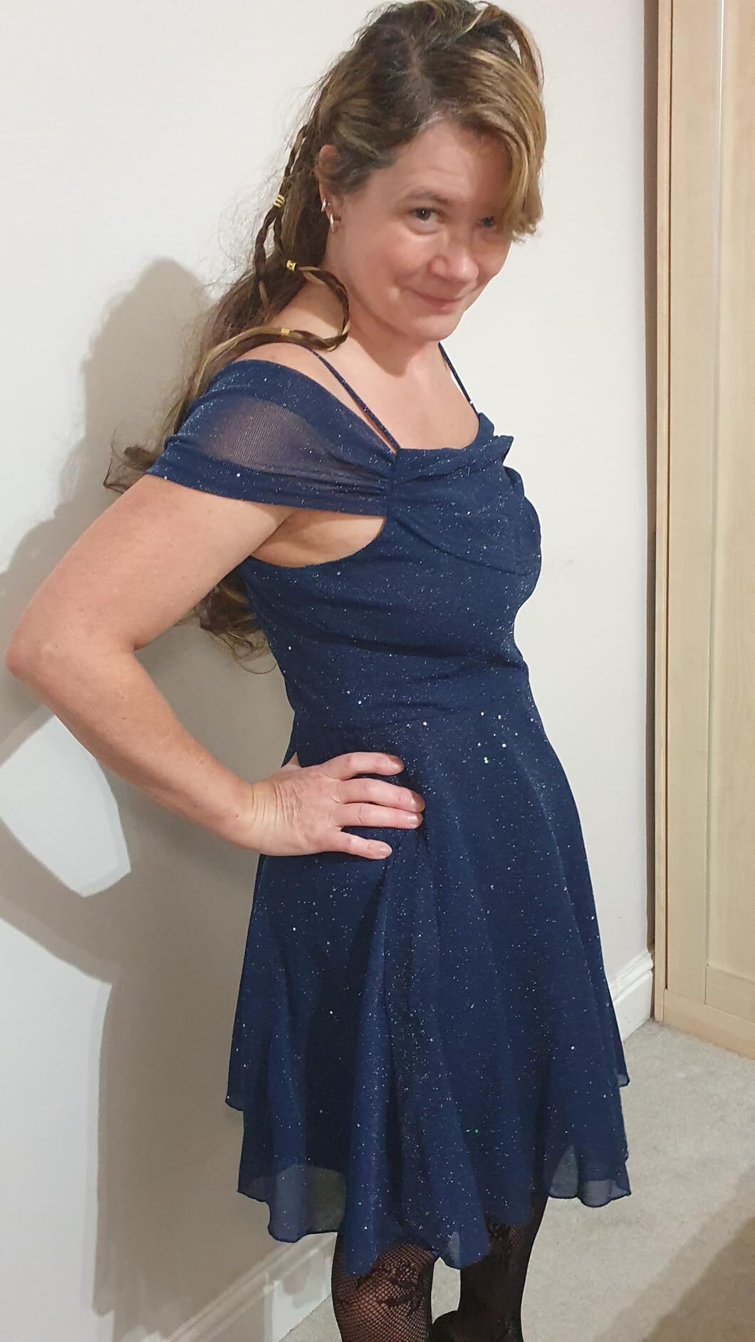 comfortable off the shoulder dress