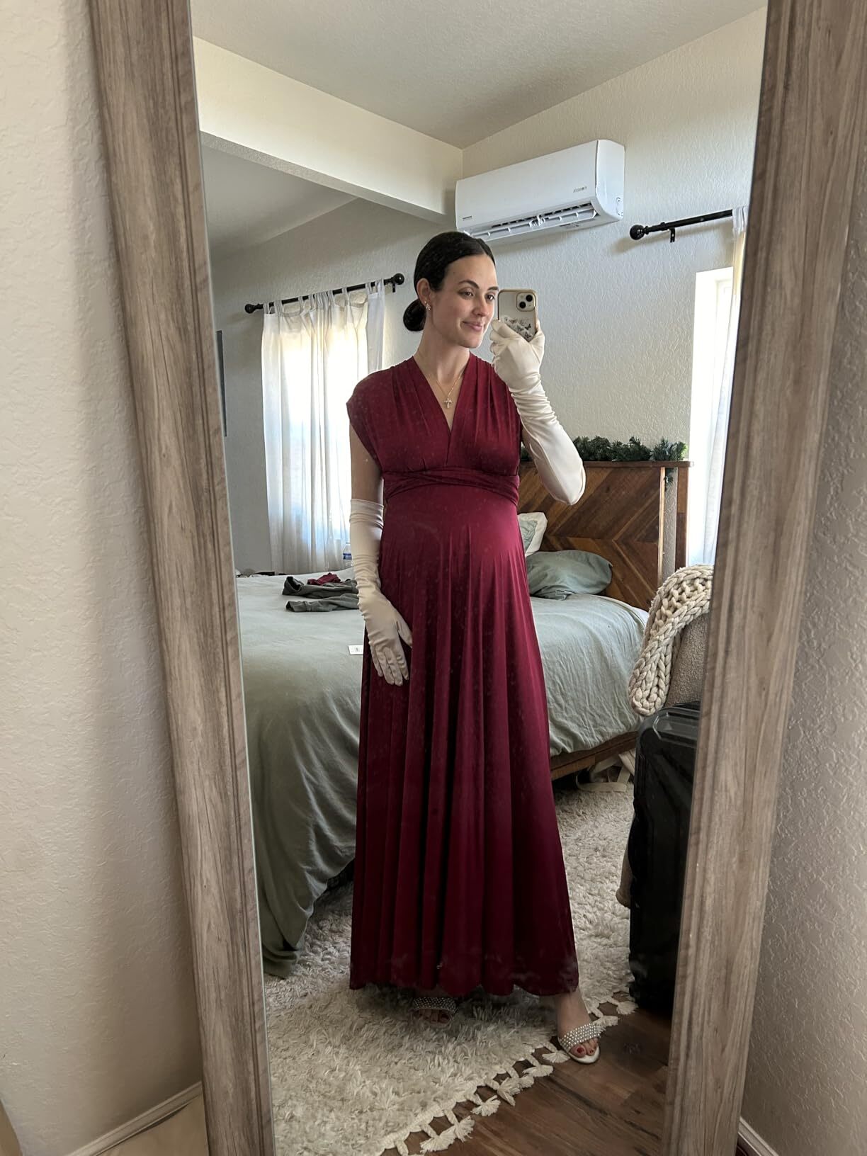 deep red burgundy dress pregnancy deep red burgundy dress pregnancy