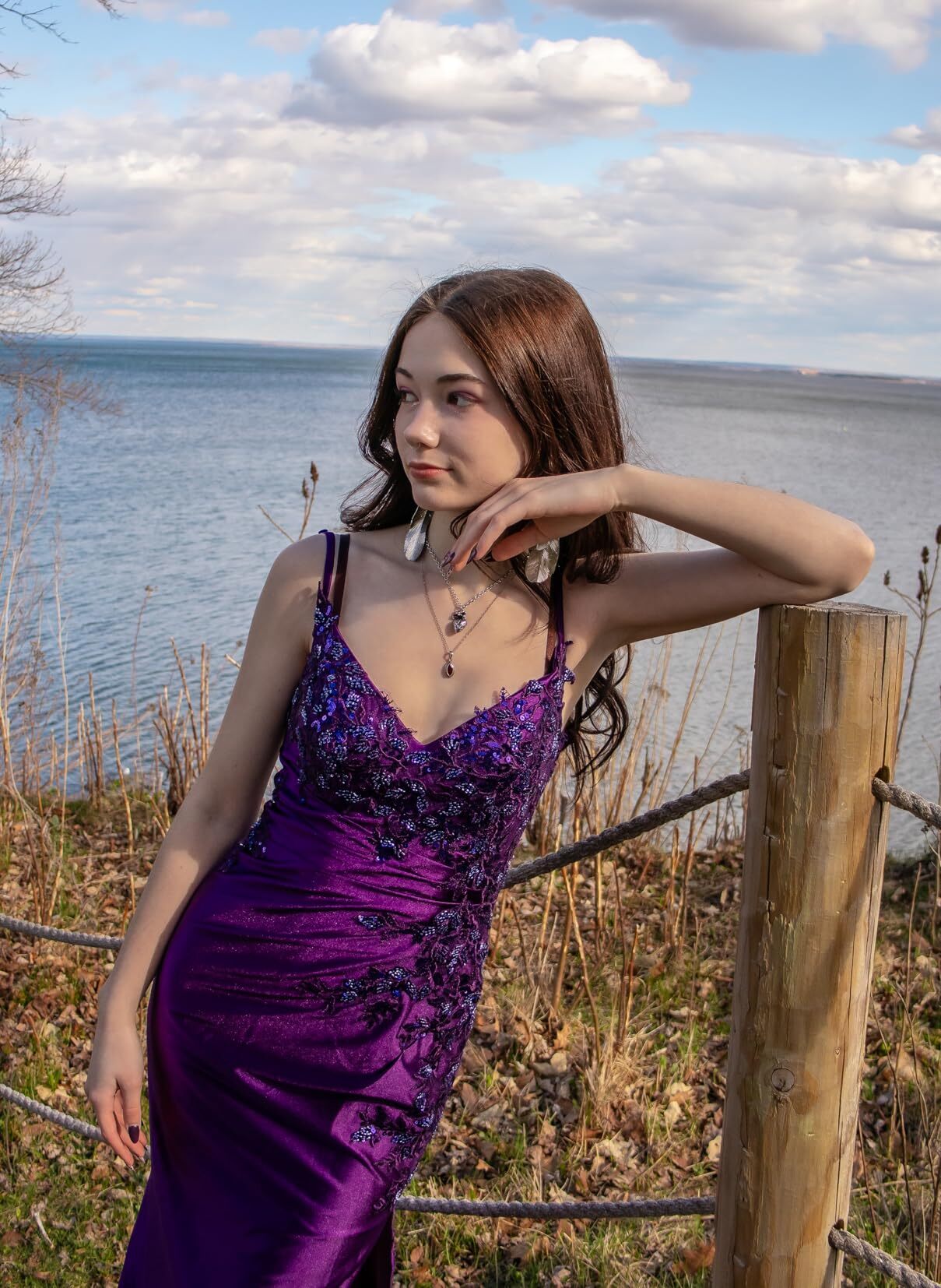 purple mermaid prom dress purple mermaid prom dress