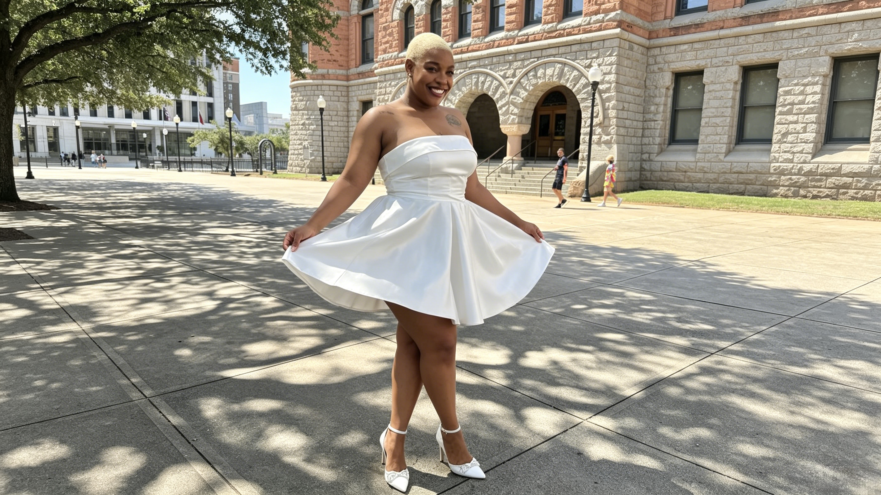 affordable wedding dress for city hall