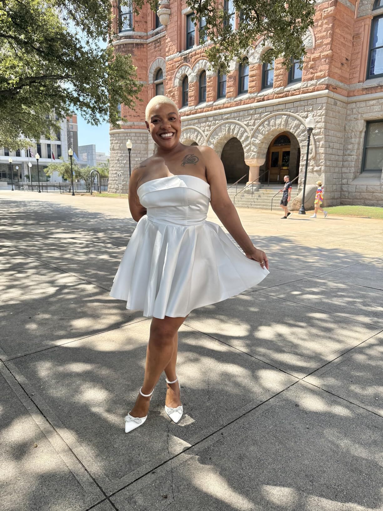 affordable wedding dress for city hall