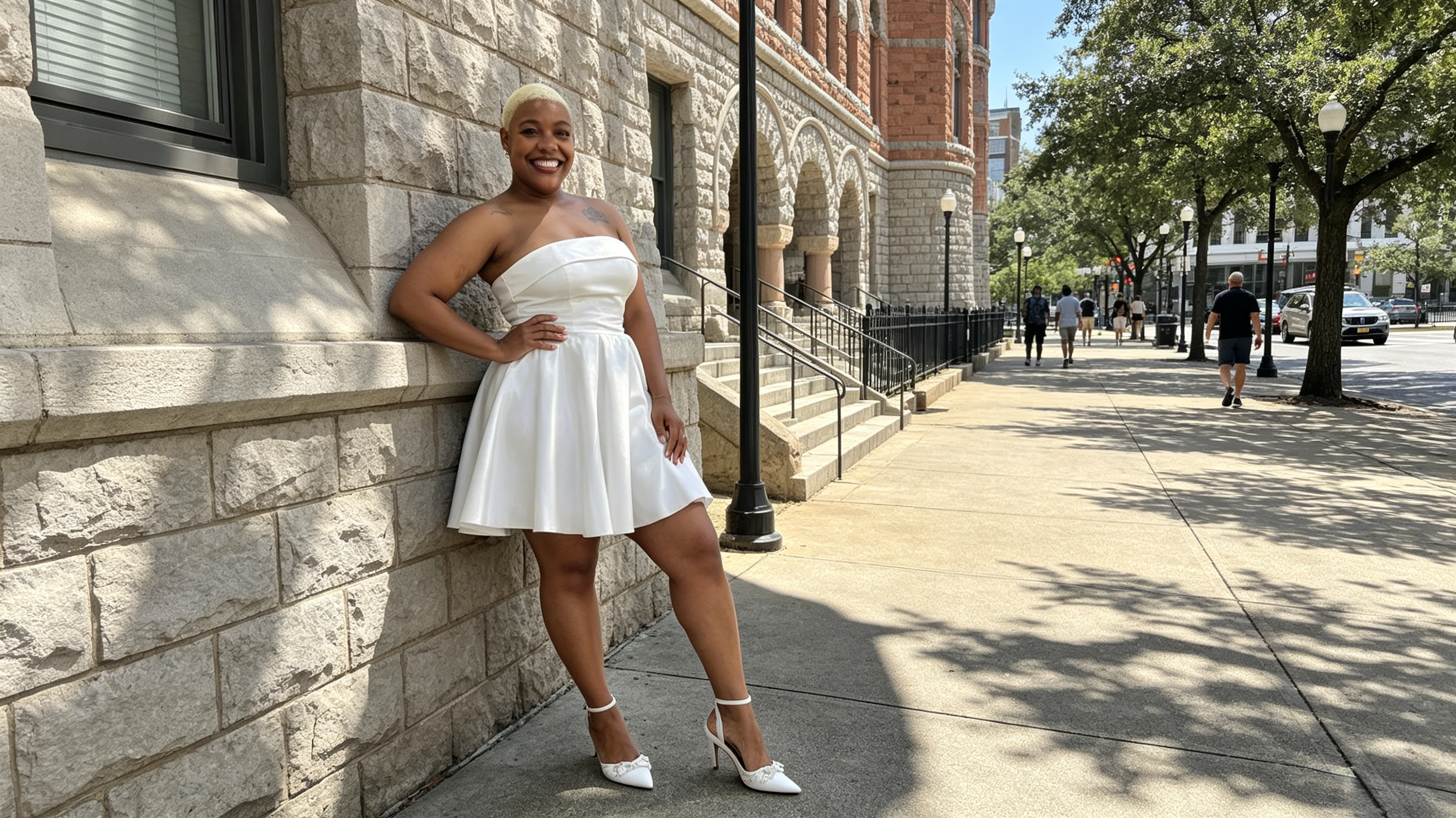 affordable wedding dress for city hall