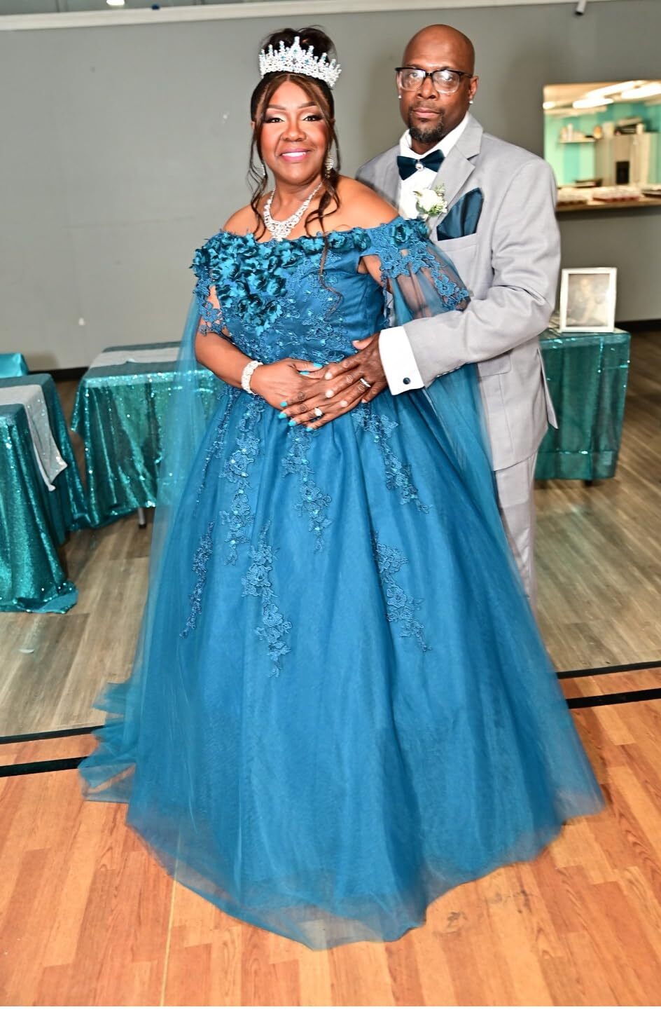 off shoulder lace blue wedding dress with train off shoulder lace blue wedding dress with train